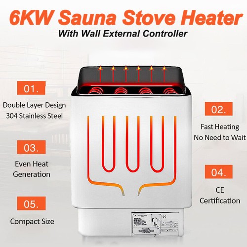 Stufa riscaldatore sauna 9kw - sauna, 6/9kw
